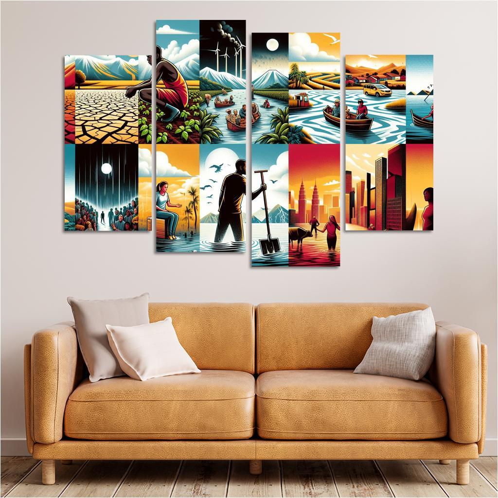 Interconnected Futures The Global Impact Of Climate Change Art Trends