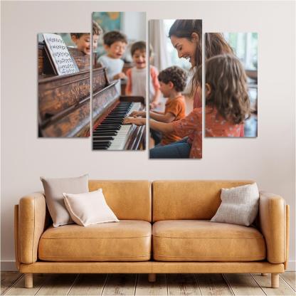 The Symphony Of Care A Mothers Loving Melody One-piece Frames