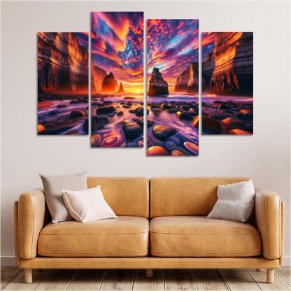 Sunset Cliffs A Photographer's Dream Custom Paintings Frame