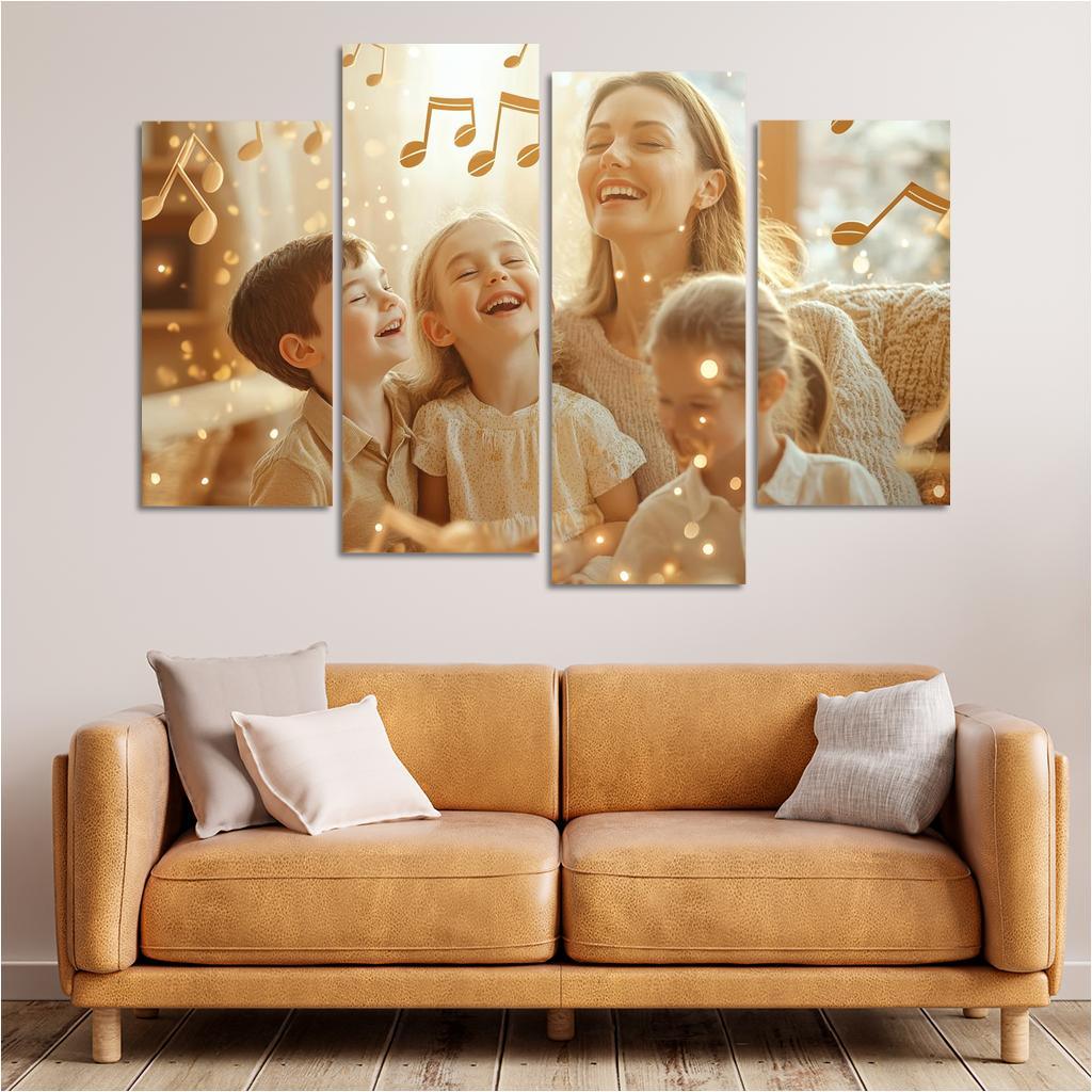 A Symphony Of Love Music That Connects Custom Paintings Frame