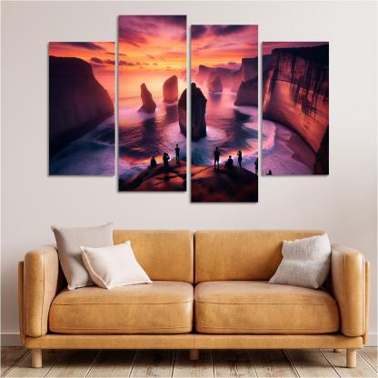 Sunset Cliffs Scenic Vistas Art Trends