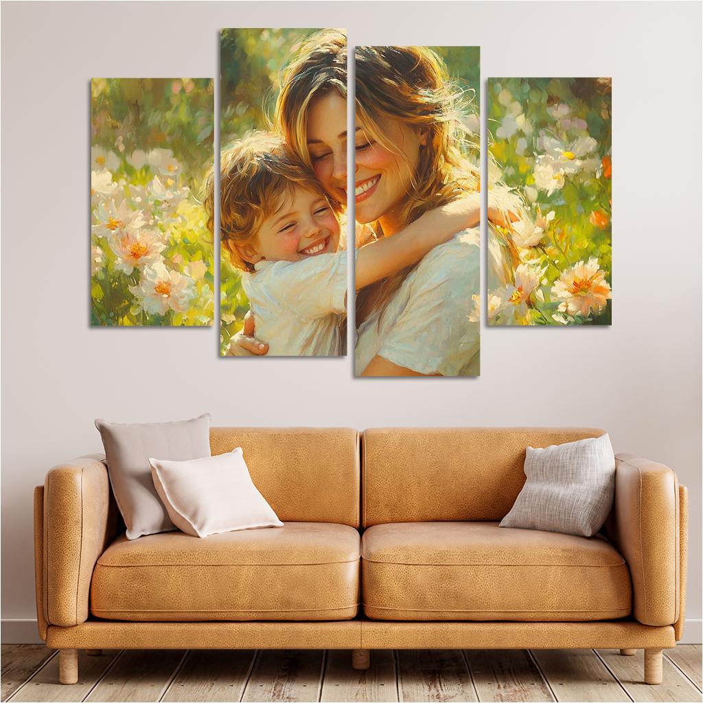 Unconditional Love A Mothers Gift Canvas Paintings Frame
