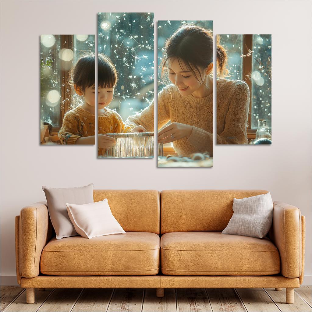 Threads Of Hope Weaving A Mother's Dreams One-piece Frames