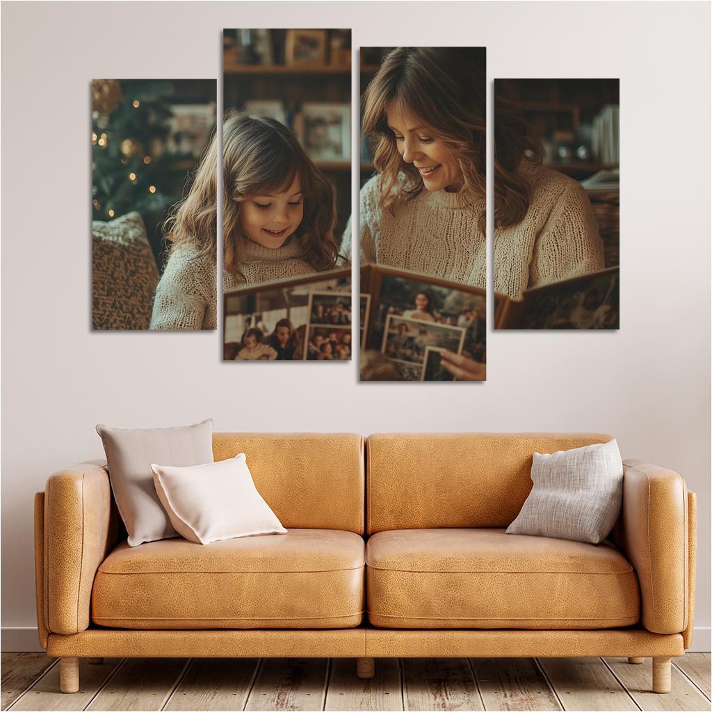 Cherished Moments A Mother's Time Capsule Canvas Paintings Frame