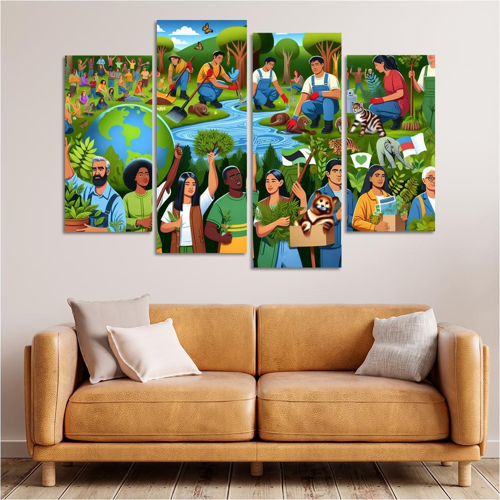 Earth Guardians Celebrating Environmental Activism Art Trends