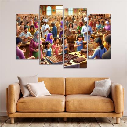 World Chocolate Festival - Uk Framed Paintings