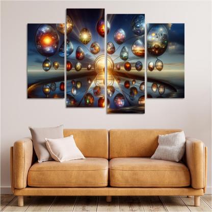 Mirrors Of The Soul Premium Artwork Frames