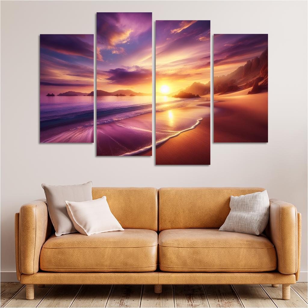 Tranquility Bay Peaceful Retreat Custom Paintings Frame