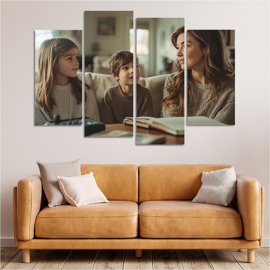 Echoes Of Love A Mothers Enduring Voice Custom Paintings Frame