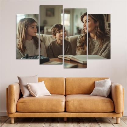 Echoes Of Love A Mothers Enduring Voice Custom Paintings Frame