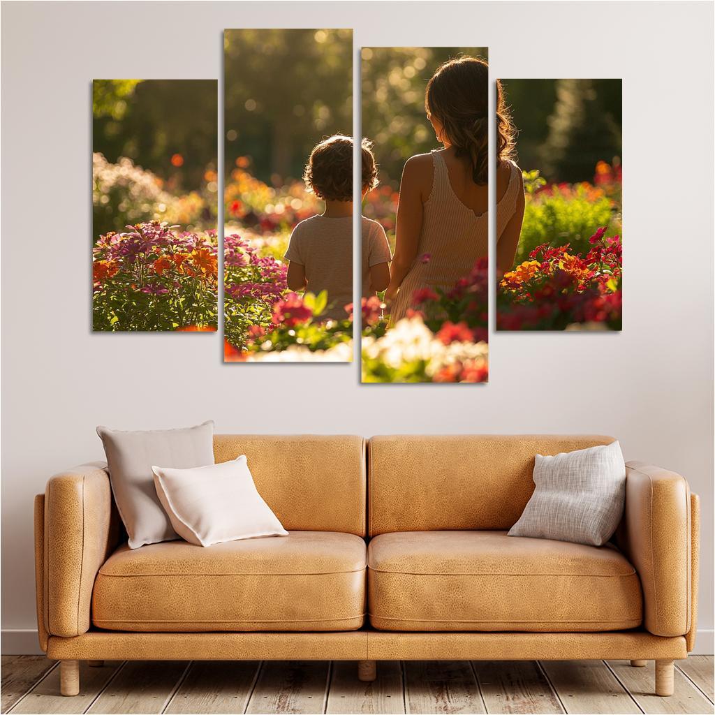 The Shield Of Kindness A Mothers Protective Love One-piece Frames