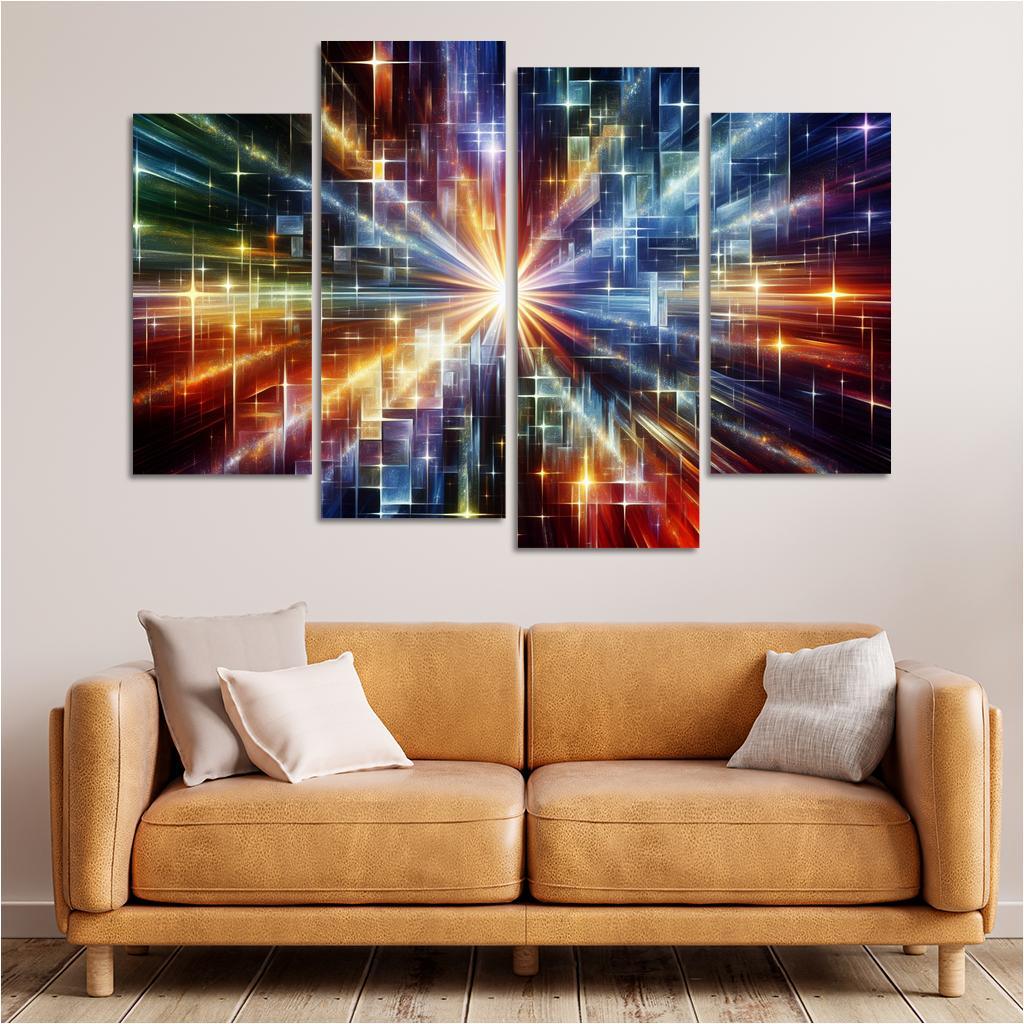 Fragments Of Light Premium Artwork Frames