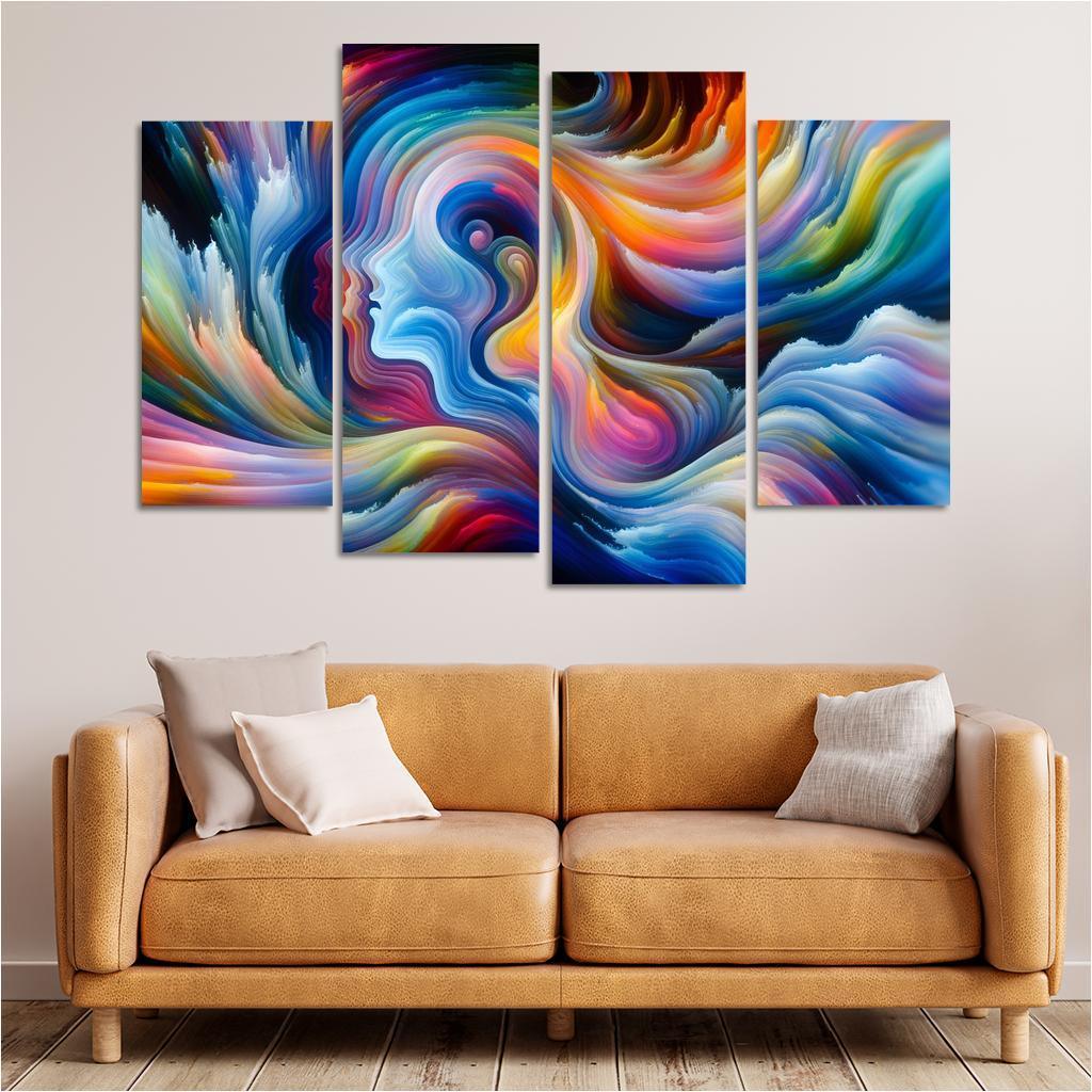 Chroma Of Emotions Premium Artwork Frames