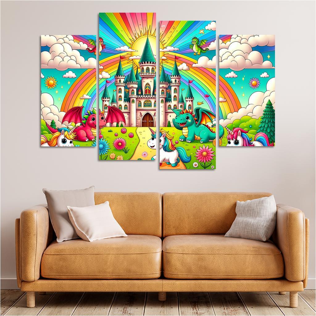 Fantasy Castle Adventure Premium Artwork Frames