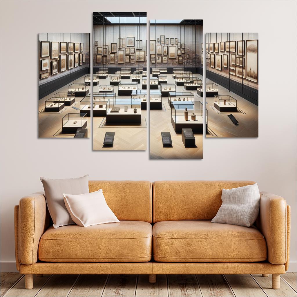 Stolen Heritage The Fight for Cultural Repatriation 4 Piece HD Canvas Wall Art-Original Frame