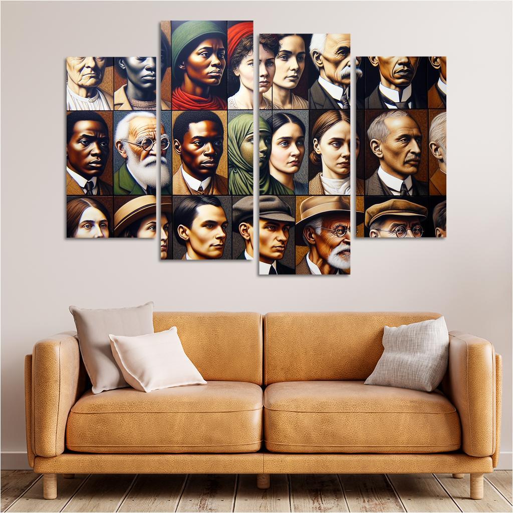 Reimagining Freedom Art And Social Justice Custom Paintings Frame