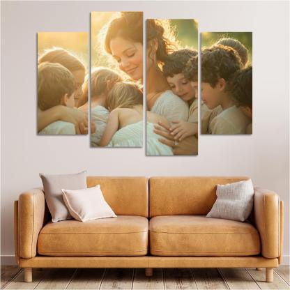 Endless Embrace The Power Of A Mother's Love Modern Paintings Frame