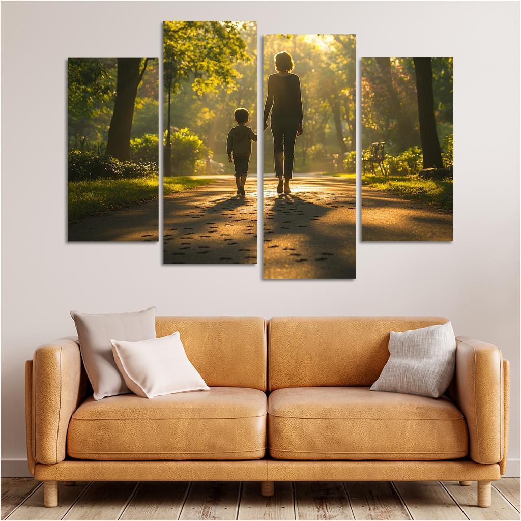 Footsteps Of Love Following A Mothers Path One-piece Frames