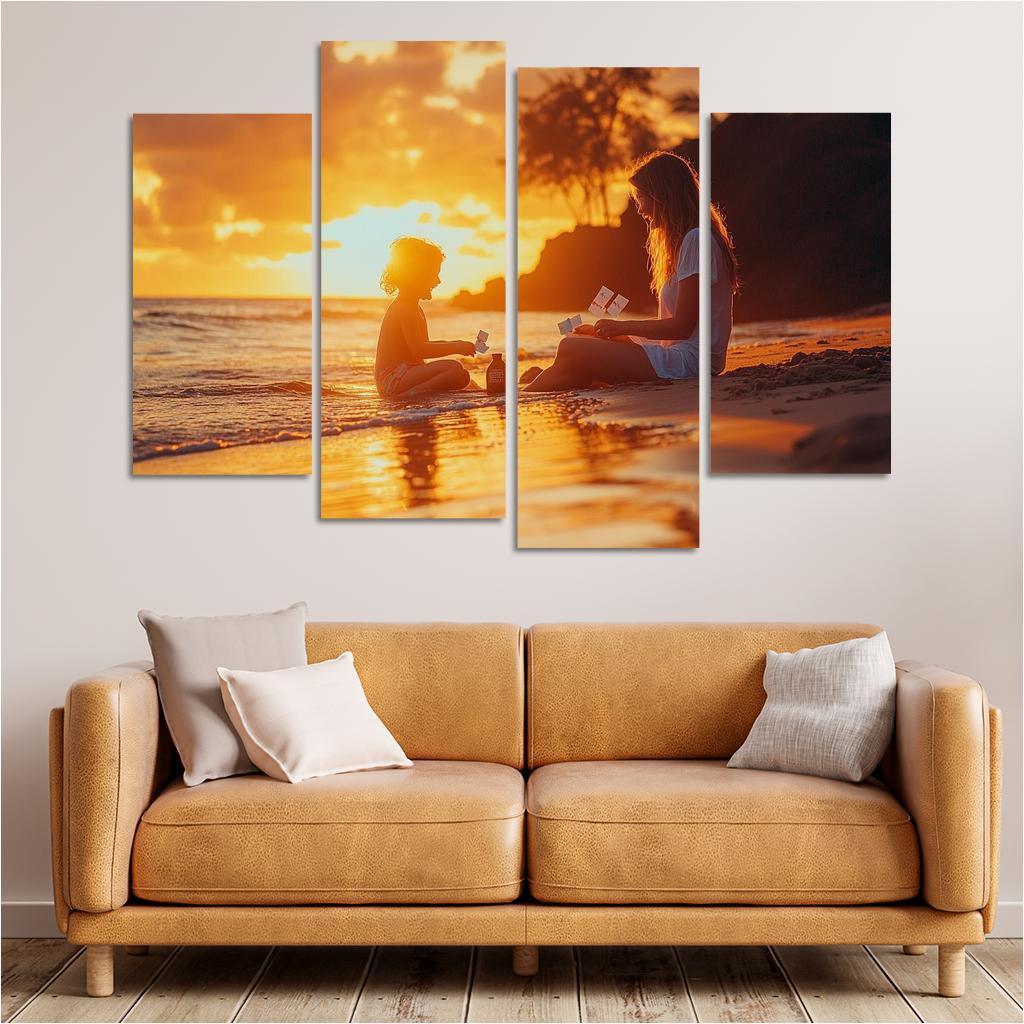 Messages In A Bottle A Mothers Wisdom Custom Paintings Frame
