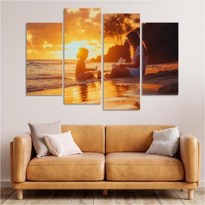 Messages In A Bottle A Mothers Wisdom Custom Paintings Frame