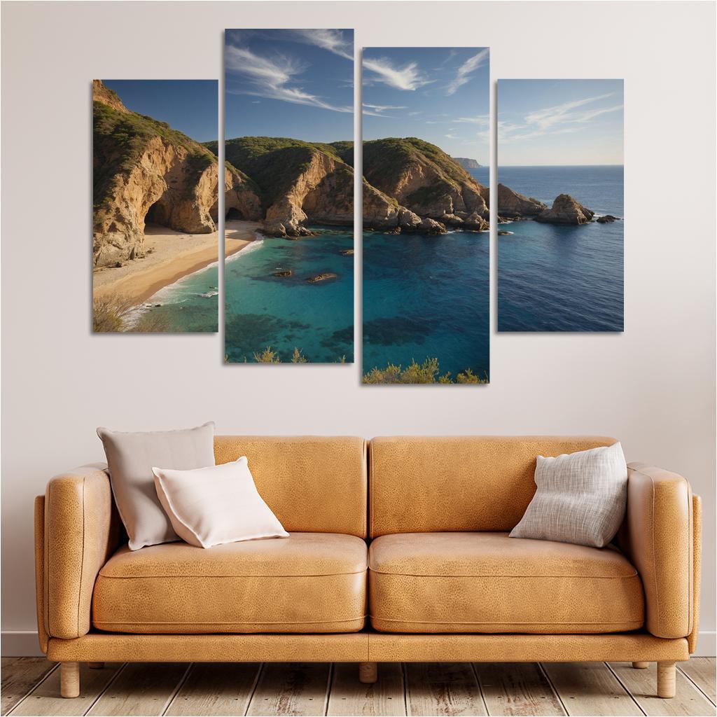 Mystical Coves Of Indigo Waters Art Trends