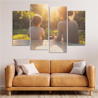 The Map Of Memories Navigating A Mothers Love One-piece Frames