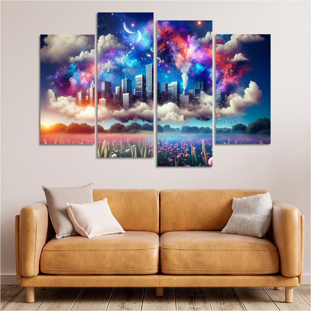 Convergence Of Dreams And Reality Premium Artwork Frames