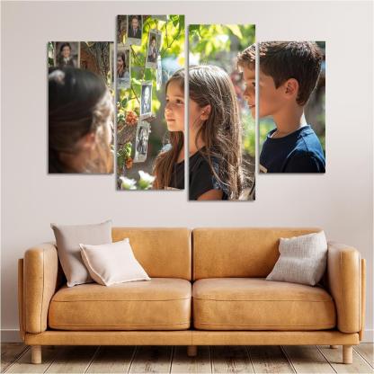 Hearts United The Bond Of Motherhood Custom Paintings Frame