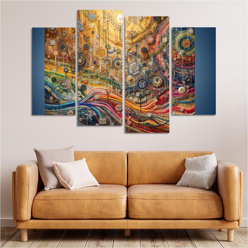 Woven Narratives Premium Artwork Frames