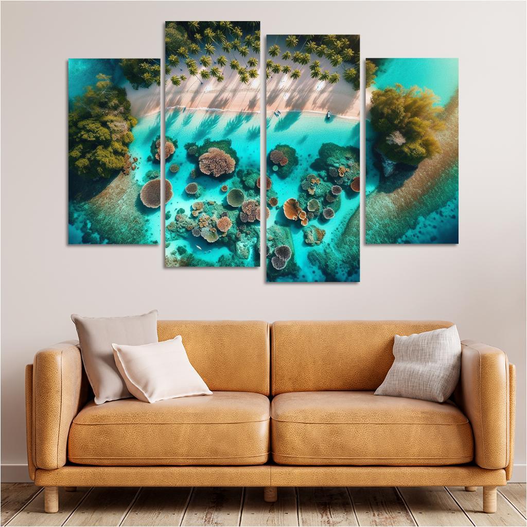 Crystal Waters An Aquatic Wonderland Custom Paintings Frame