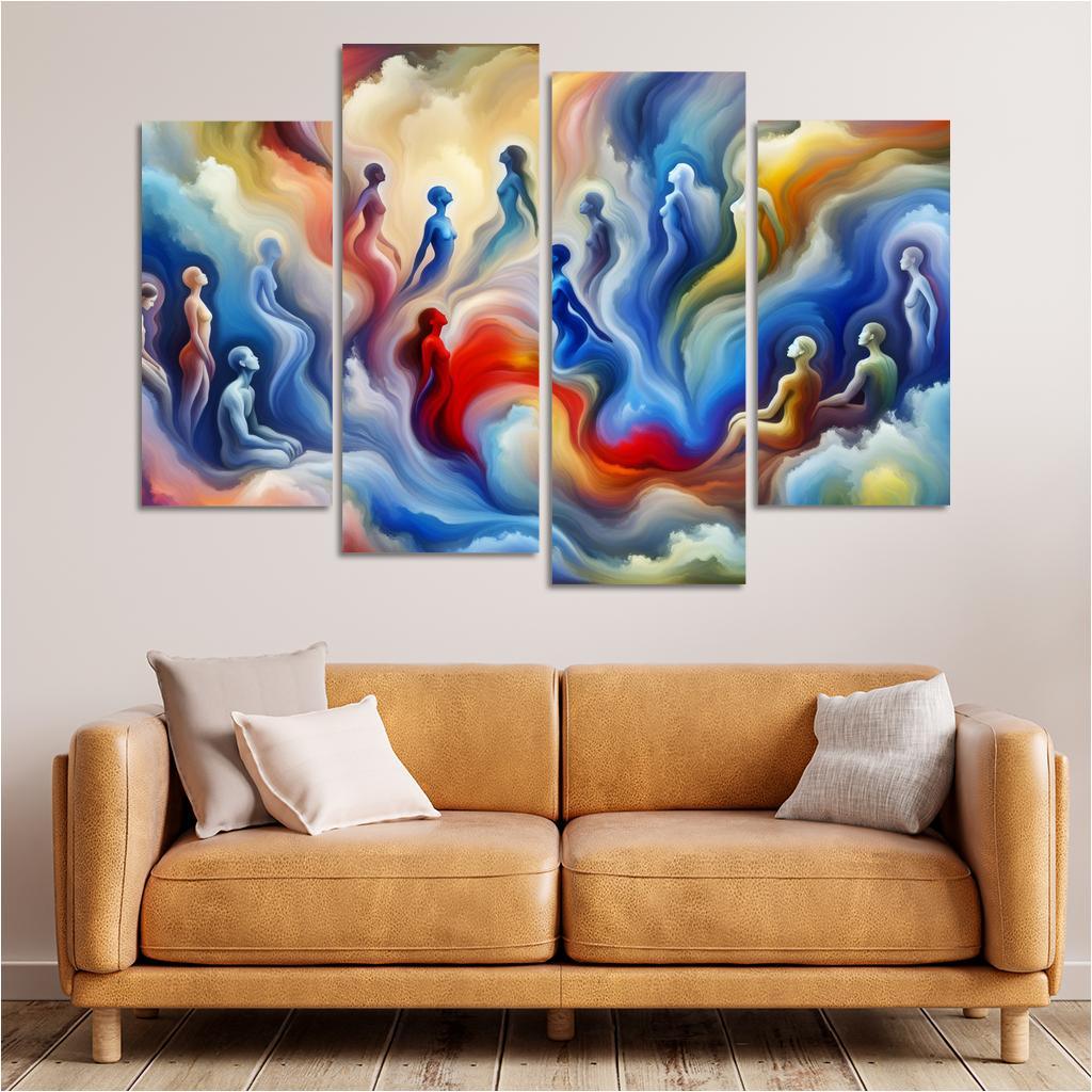 Ethereal Reflections Of Emotion Premium Artwork Frames
