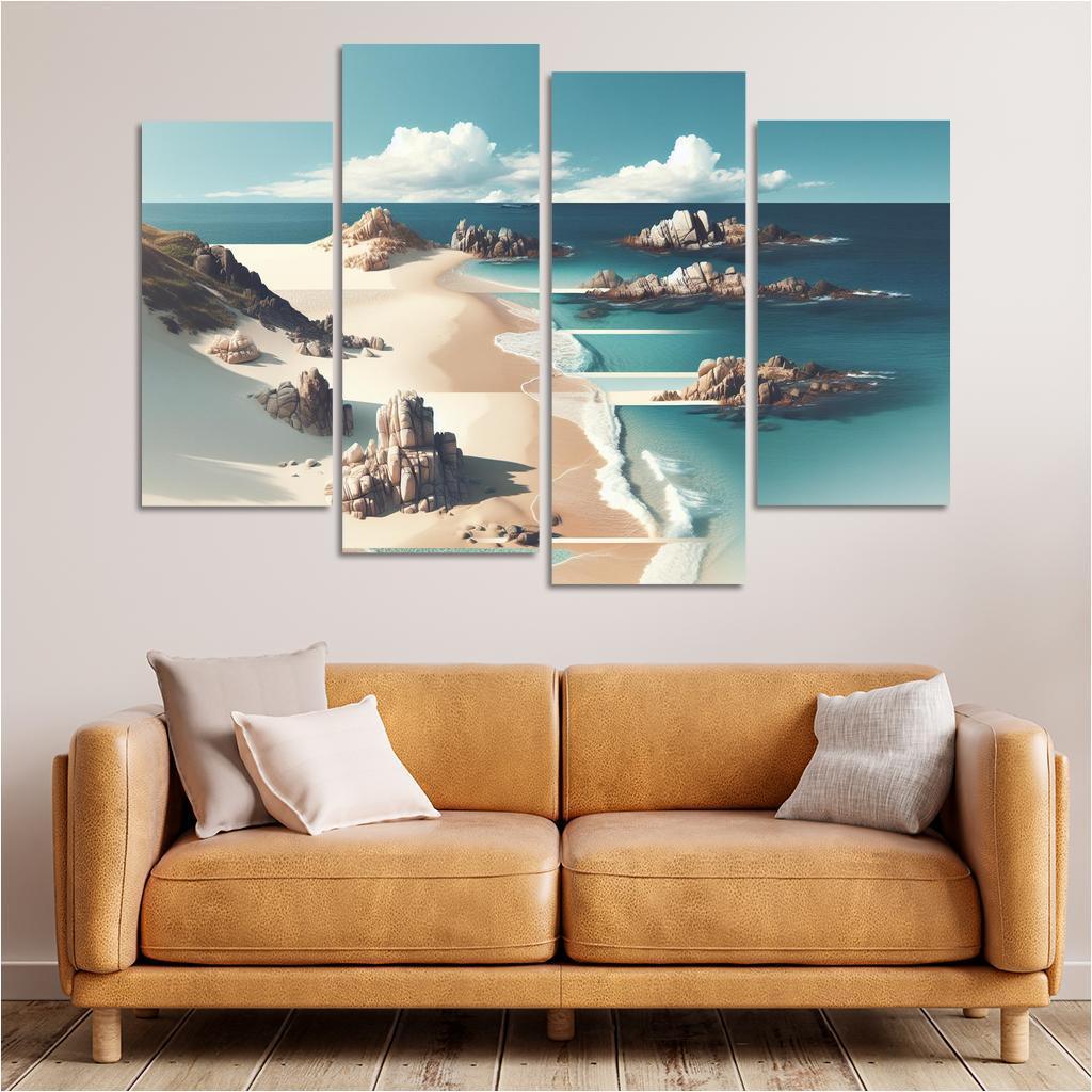 Serene Waters A Hidden Gem Custom Paintings Frame
