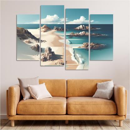 Serene Waters A Hidden Gem Custom Paintings Frame