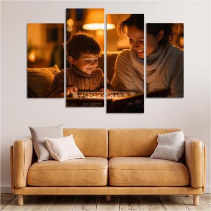 The Embrace Of Memories A Mothers Love One-piece Frames