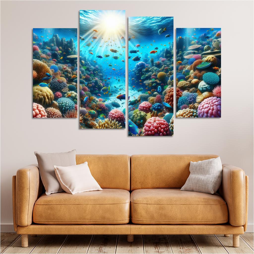 Mystic Waters An Adventure Seekers' Cove Custom Paintings Frame