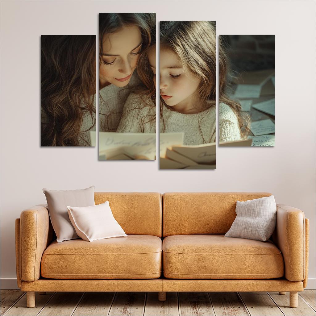 Love Letters Through The Years A Mother's Story Canvas Paintings Frame