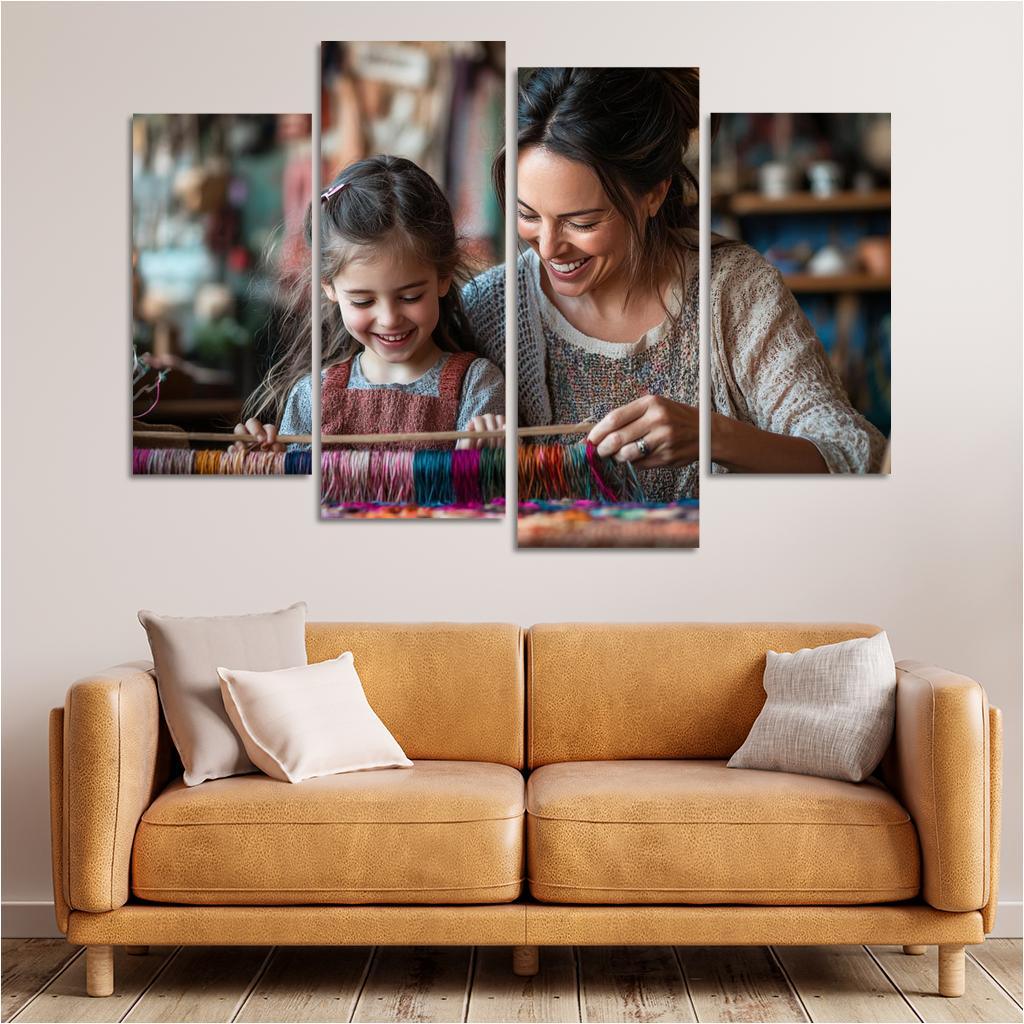 Woven Threads The Fabric Of A Mother's Love One-piece Frames