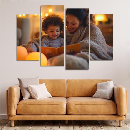 The Blanket Of Comfort A Mothers Warmth One-piece Frames