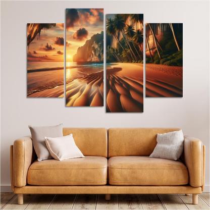 Tranquil Waters Edge A Quiet Retreat Custom Paintings Frame