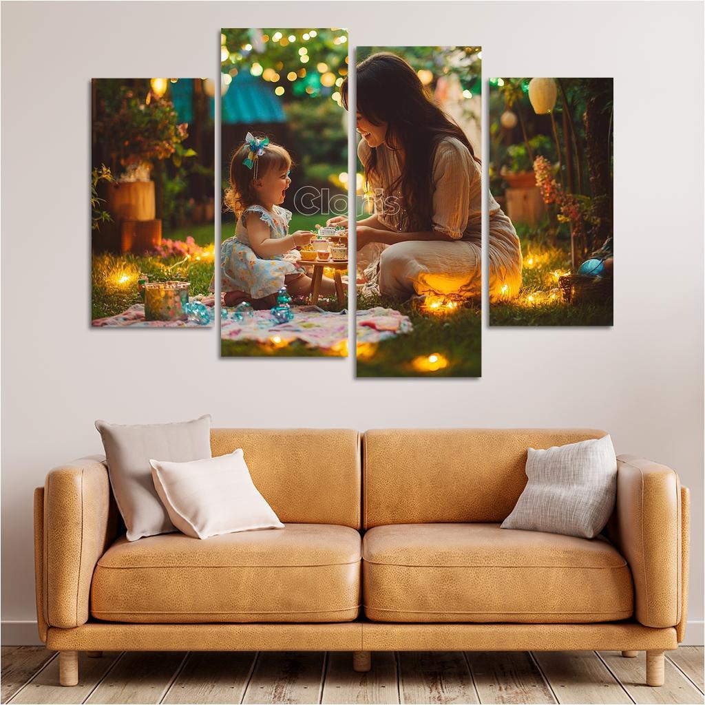 Moments Of Magic A Mothers Enchantment Custom Paintings Frame