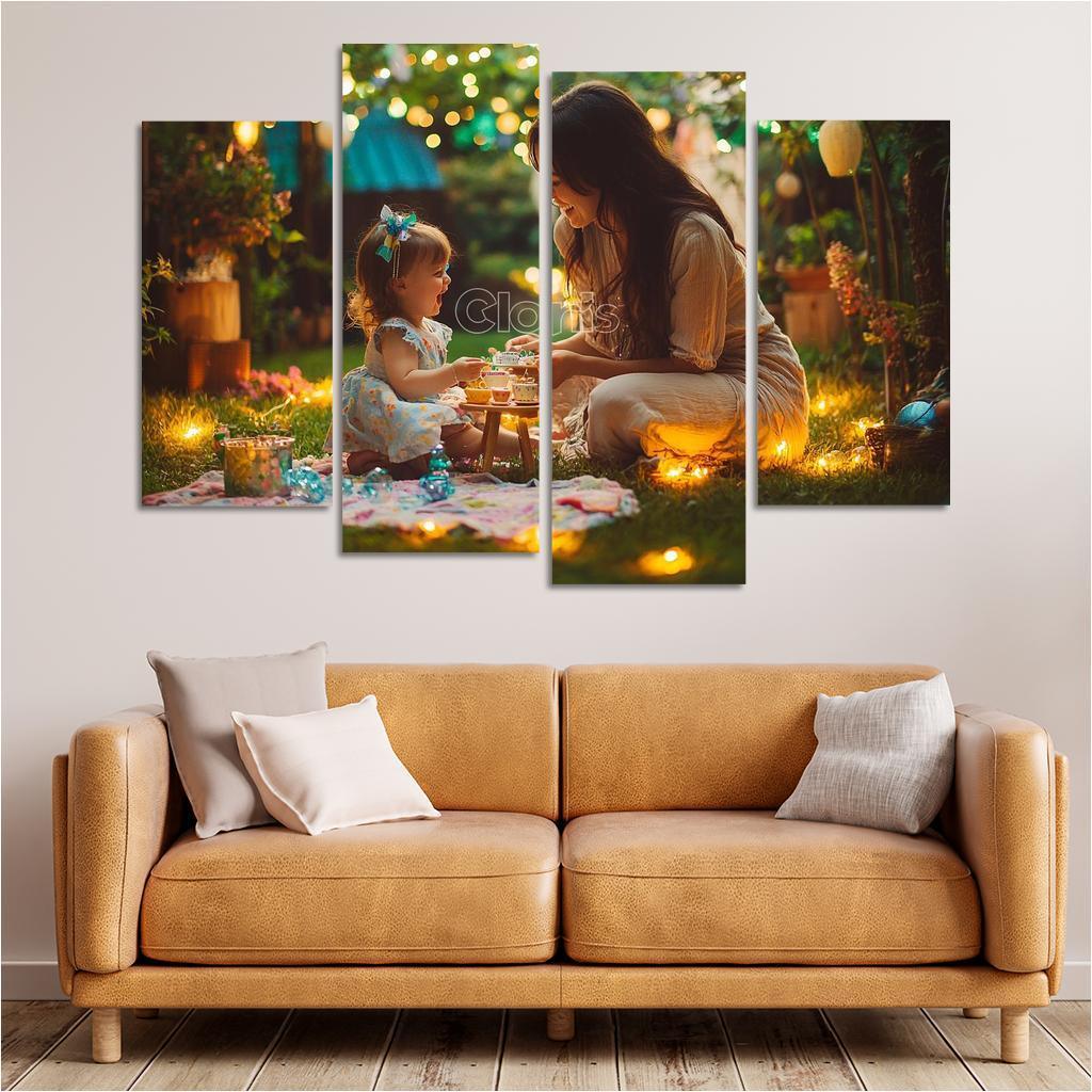 Moments Of Magic A Mothers Enchantment Custom Paintings Frame