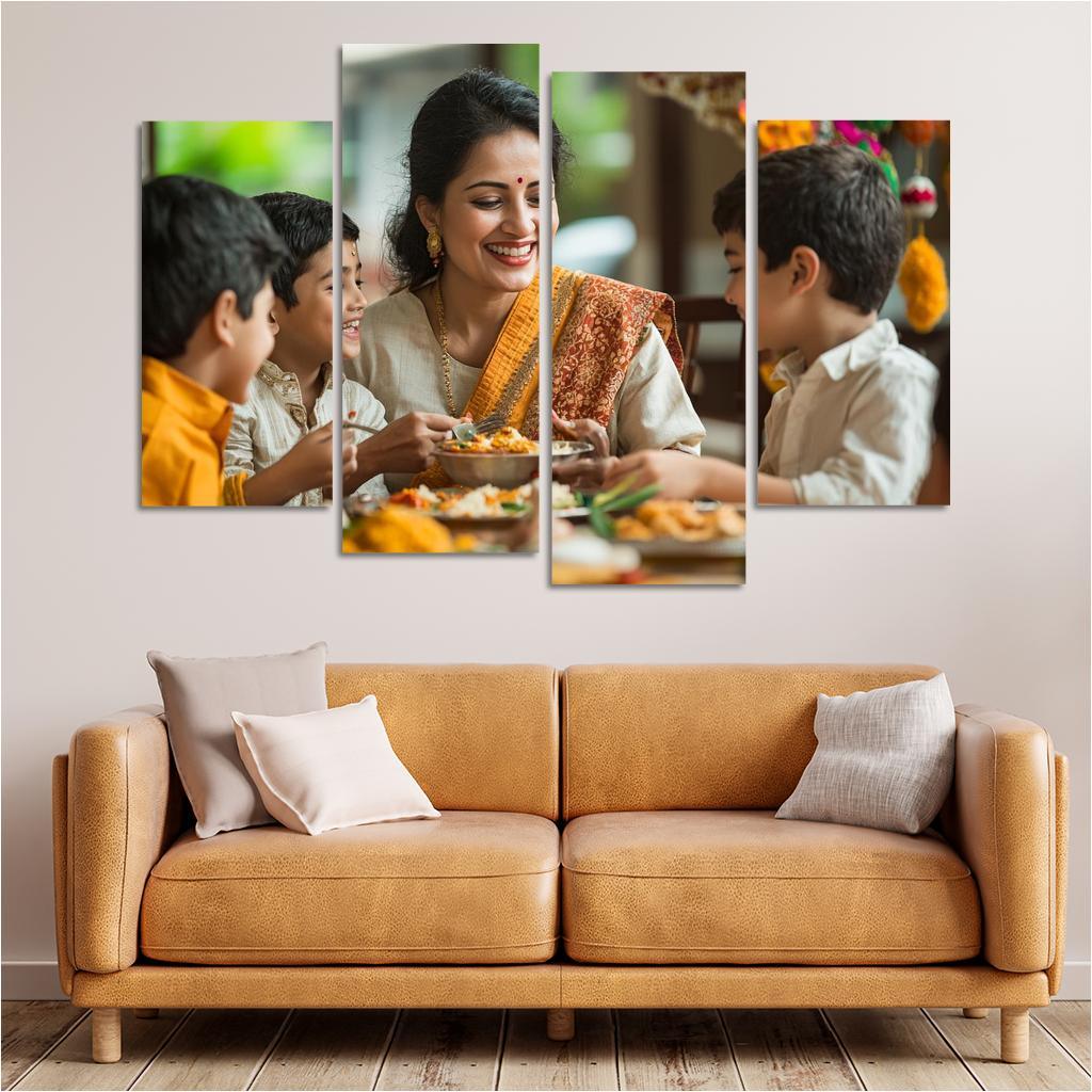 The Legacy Of Love Unforgettable Family Traditions Modern Paintings Frame