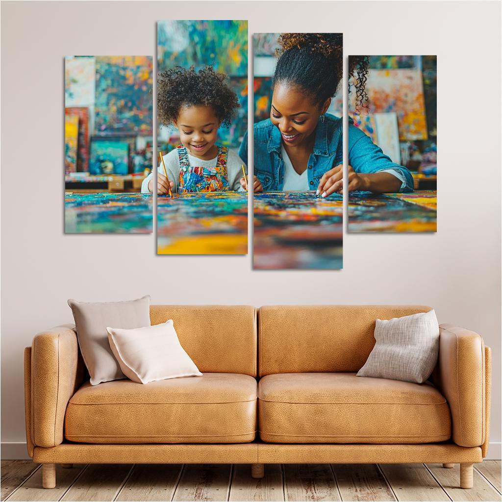 The Art Of Love A Mothers Masterpiece One-piece Frames