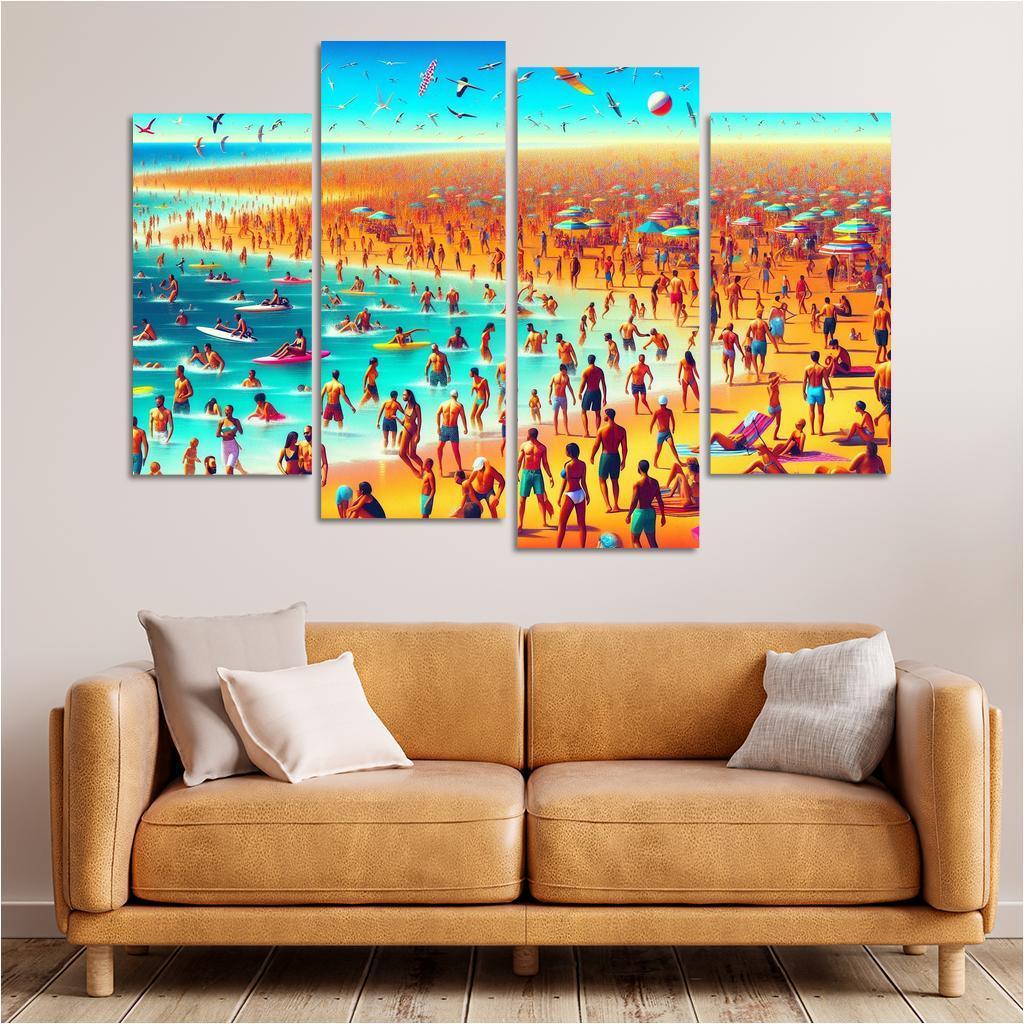 Adventure Island Thrilling Water Sports Custom Paintings Frame