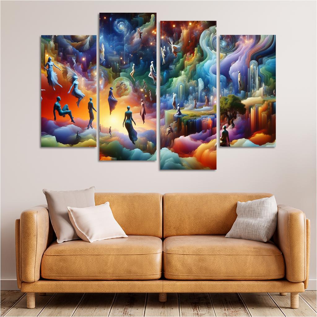 Journey Through The Dreamscape Premium Artwork Frames