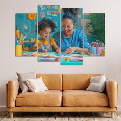 Crafting Memories The Art Of Togetherness Custom Paintings Frame