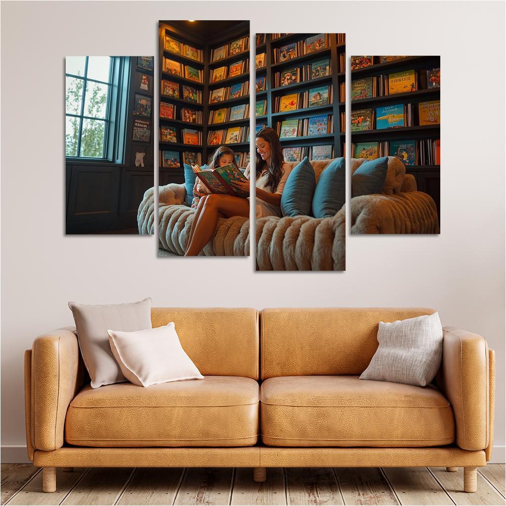 Tales Of Wisdom A Mother's Timeless Lessons Canvas Paintings Frame