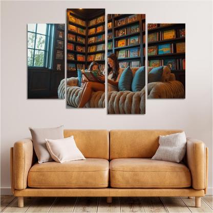 Tales Of Wisdom A Mother's Timeless Lessons Canvas Paintings Frame