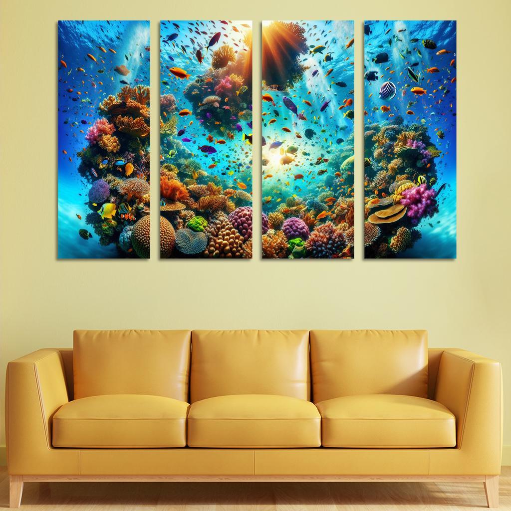 Marine Wonderland Snorkel And Dive Adventure Art Trends