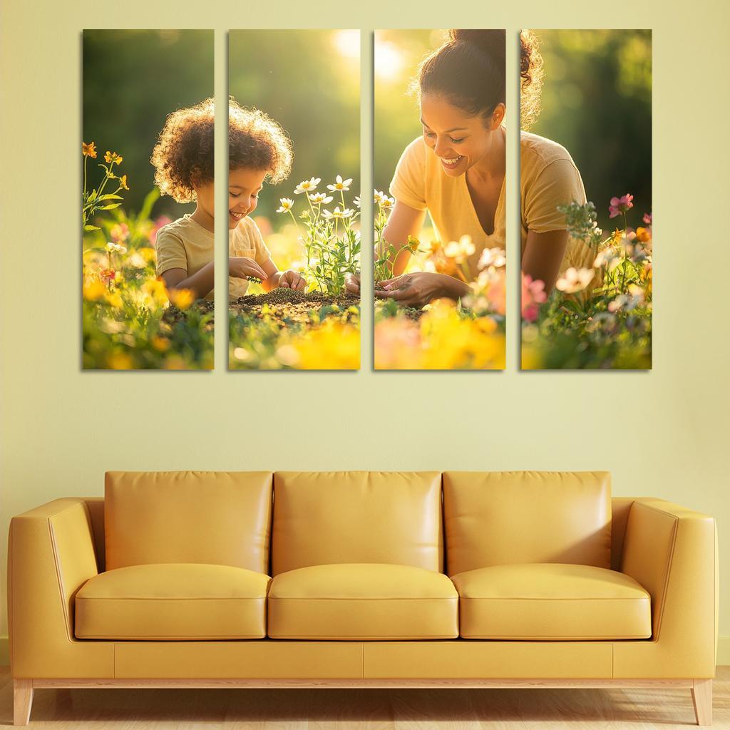 Seeds Of Kindness A Mothers Gentle Touch One-piece Frames